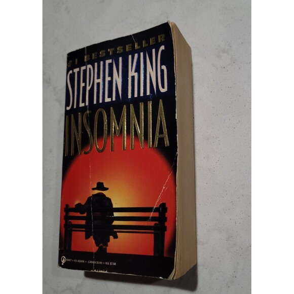 Insomnia by Stephen King 1995 True 1st Edition 1st Printing By Signet Pub. EUC - Picture 6 of 9